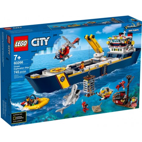 Lego City 60266 Oceánská průzkumná loď